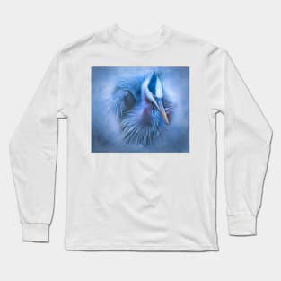 Moody Blue Long Sleeve T-Shirt